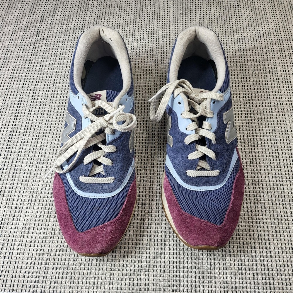 New Balance 997H Shoes Womens Size 11 Blue Purple Suede Mesh Sneakers CW997HWG